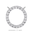 Moissanite Diamond Pendant Necklace for women in 925 silver (4)