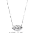 Moissanite Diamond Pendant Necklace for women in 925 silver (5)