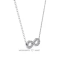 Moissanite Diamond Pendant Necklace for women in 925 silver (5)