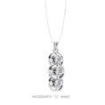 Moissanite Diamond Pendant Necklace for women in 925 silver (5)