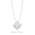 Moissanite Diamond Pendant Necklace for women in 925 silver (8)