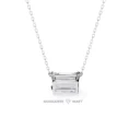 Moissanite Diamond Pendant Necklace for women in 925 silver (8)