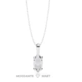 Moissanite Diamond Pendant Necklace for women in 925 silver (9)