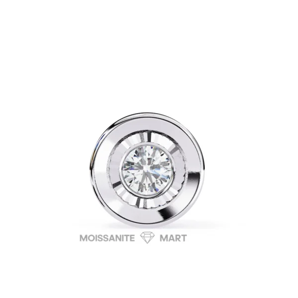 Moissanite Diamond Pendant Necklace for women in 925 silver (9)