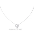 Moissanite Diamond Pendant Necklace for women in 925 silver (9)