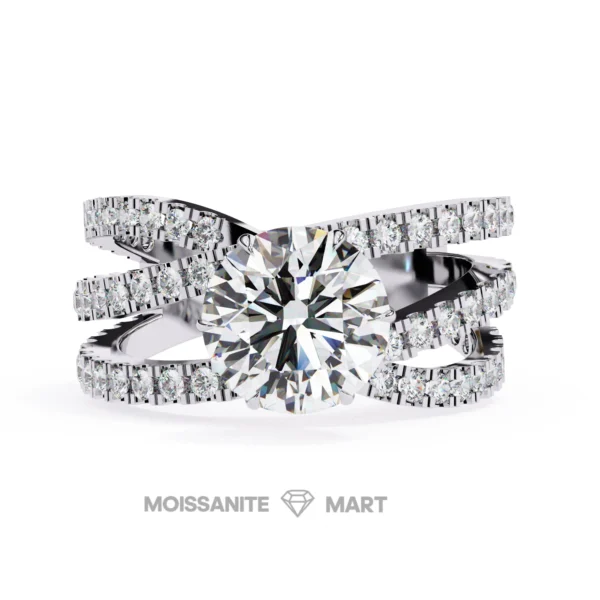 Moissanite Diamond Ring (1)