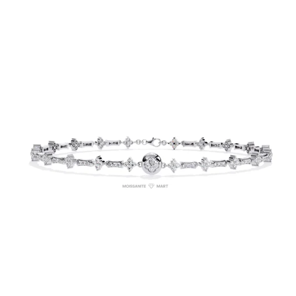 Moissanite Mart - Silver 925 Bracelets in Moissanite Diamonds (10)