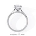 Moissanite Rings Women Cushion cut diamond rings (3)