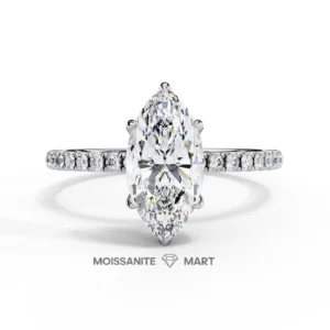Ethical Beauty Moissanite Diamond Ring