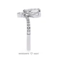 Pear Shape Moissanite Diamond Ring Crown (2)