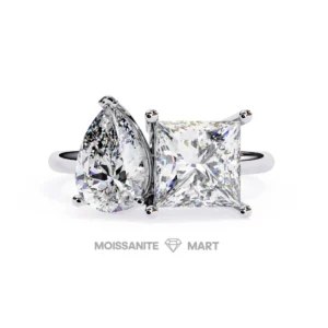 Enchanted Grace Moissanite Diamond Cocktail Ring
