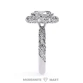 Premium Quality Moissanite Diamond Luxury Ring Italian Silver (2)