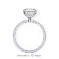 Princess cut Moissanit Stone Ring 925 silver (3)