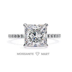 Princess Cut Moissanite Ring for Every Style
