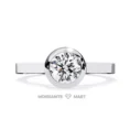 Round Moissanite Stone simpple classic (1)