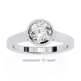 Round Moissanite Stone simpple classic (2)