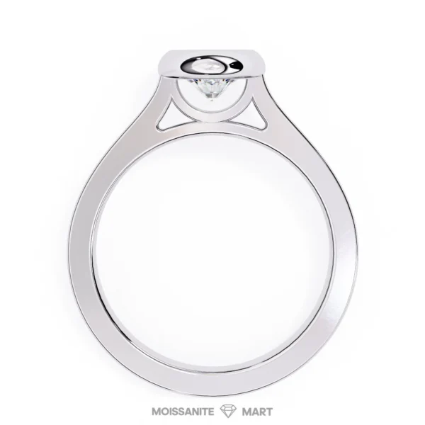 Round Moissanite Stone simpple classic (3)