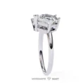 Twin Moissanite Diomaind Ring (2)