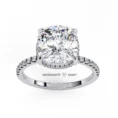 cushion moissanite diamond ring for women (2)
