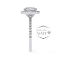 cushion shape moissanite ring for women (3)