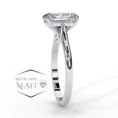 emerald cut moissanite stone rectangle shape moissanite ring women (3)