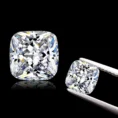 Cushion Cut square moissanite diamond stone gra certified (2)