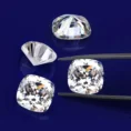 Cushion Cut square moissanite diamond stone gra certified (4)