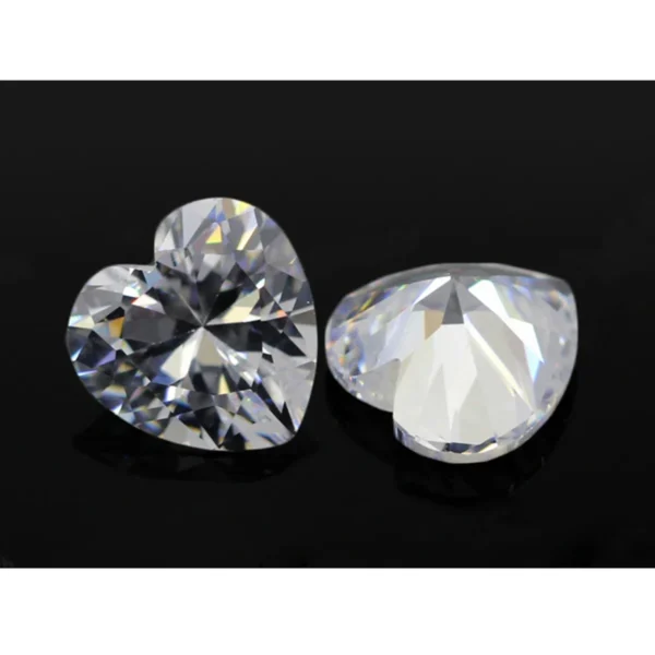 Heart Shape Moissanite Diamond Buy Online (6)