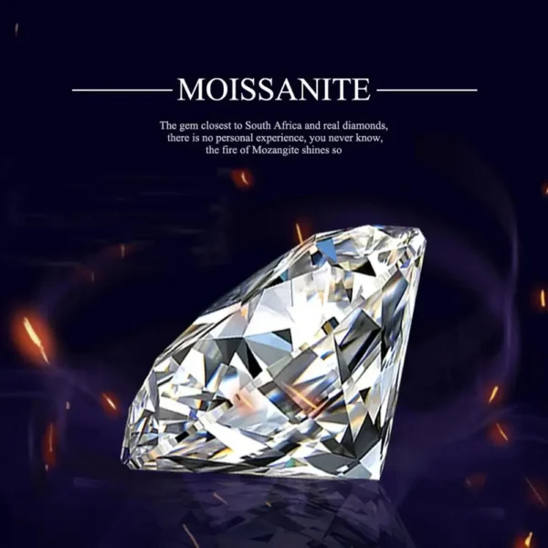 Loose Moissanite Diamond Stone GRA Certified (2)