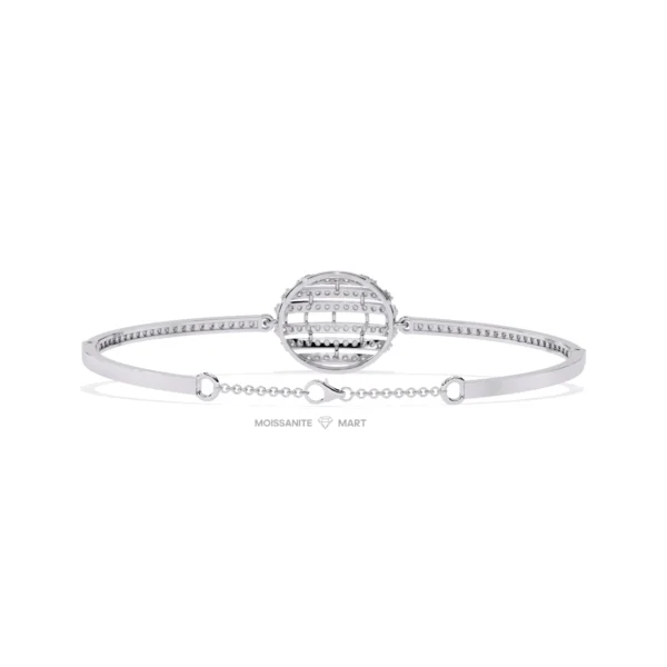 Moissanite Mart - Silver 925 Bracelets in Moissanite Diamonds (10)