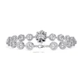 Moissanite Mart - Silver 925 Bracelets in Moissanite Diamonds (10)