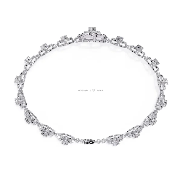 Moissanite Mart - Silver 925 Bracelets in Moissanite Diamonds (11)