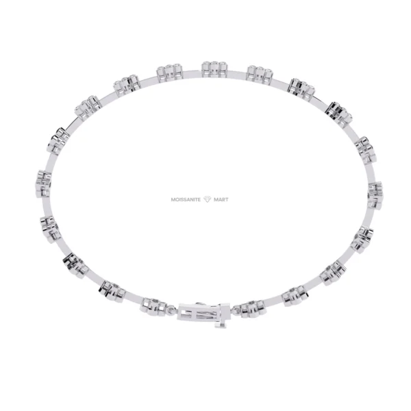 Moissanite Mart - Silver 925 Bracelets in Moissanite Diamonds (12)