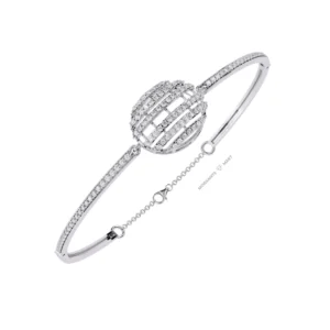 Timeless Beam Moissanite Diamond Bracelet