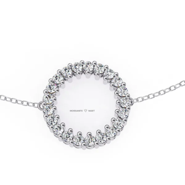Moissanite Mart - Silver 925 Bracelets in Moissanite Diamonds (8)
