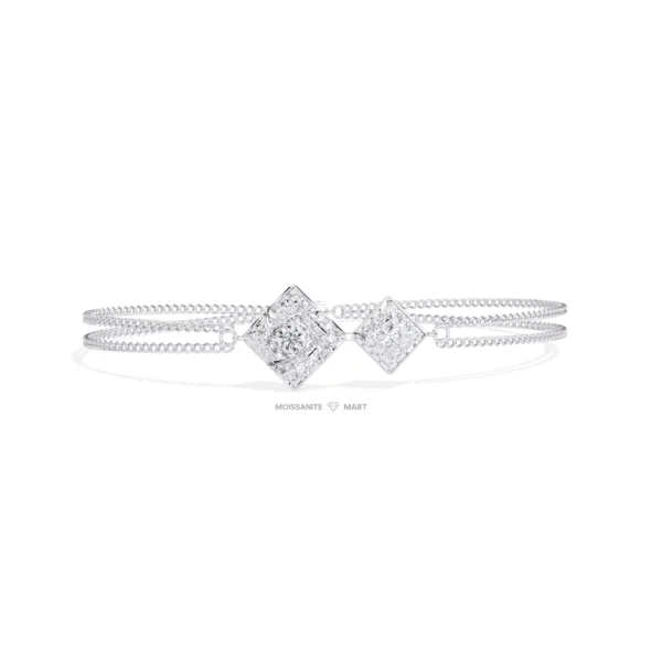 Moissanite Mart - Silver 925 Bracelets in Moissanite Diamonds (9)
