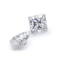 Princess Cut Square Moissanite Diamond GRA Certified (4)