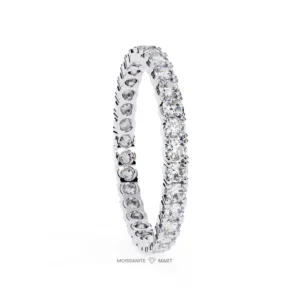 Classic Band Moissanite 925 Silver